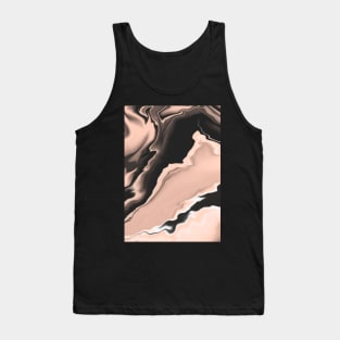 Pink and black marbling 196 Tank Top